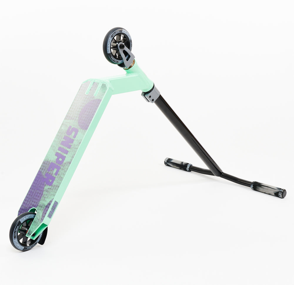 Dominator Sniper Stunt Scooter - Teal/black