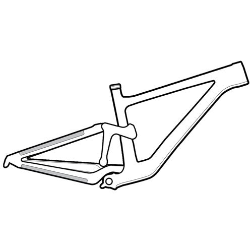Lizard Skins Frame Protection Wrap [sz:sm Col:clear]