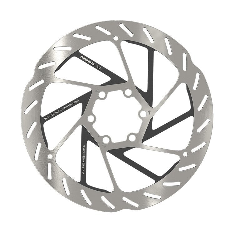 Sram Hs2 Rotor - 180mm - 6 Bolt [sz:180mm Type:rotor 6 Bolt]