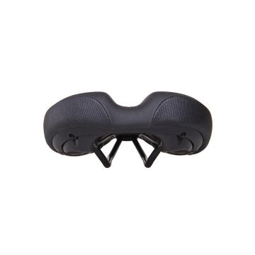Wtb Comfort Saddle With Steel Rails Black [sz:wide]