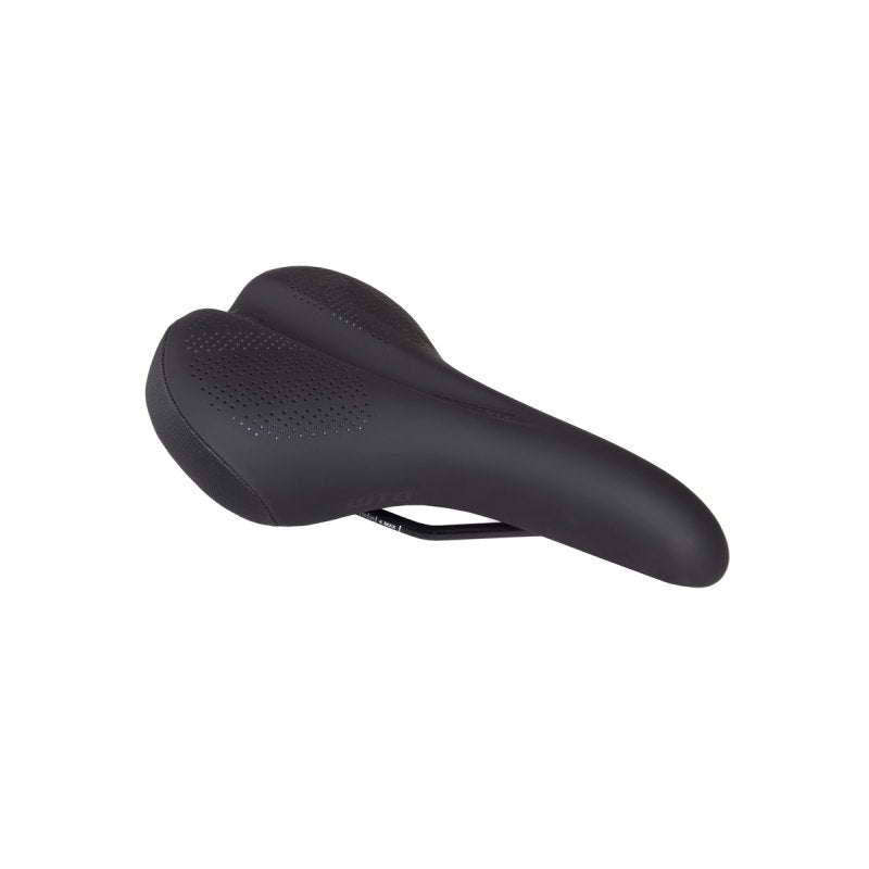 Wtb Comfort Saddle With Steel Rails Black [sz:wide]