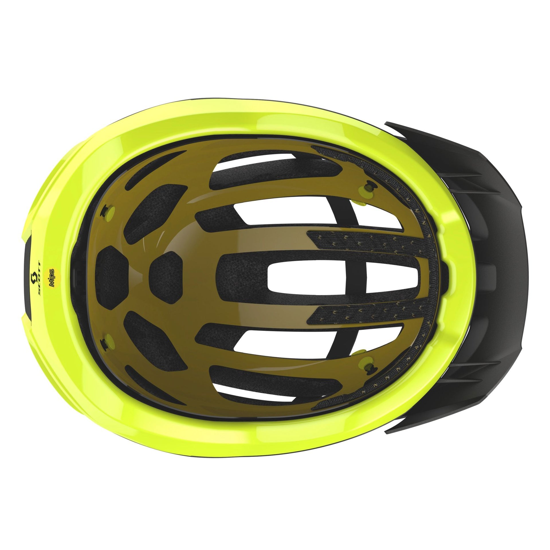 Scott Fuga Plus Helmet Dark Grey / Radium Yellow [sz:md]