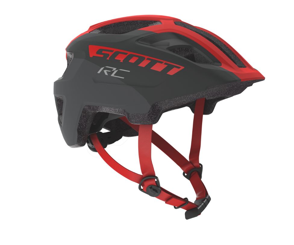 Scott Spunto Junior Helmet 50-56cm Grey/red 