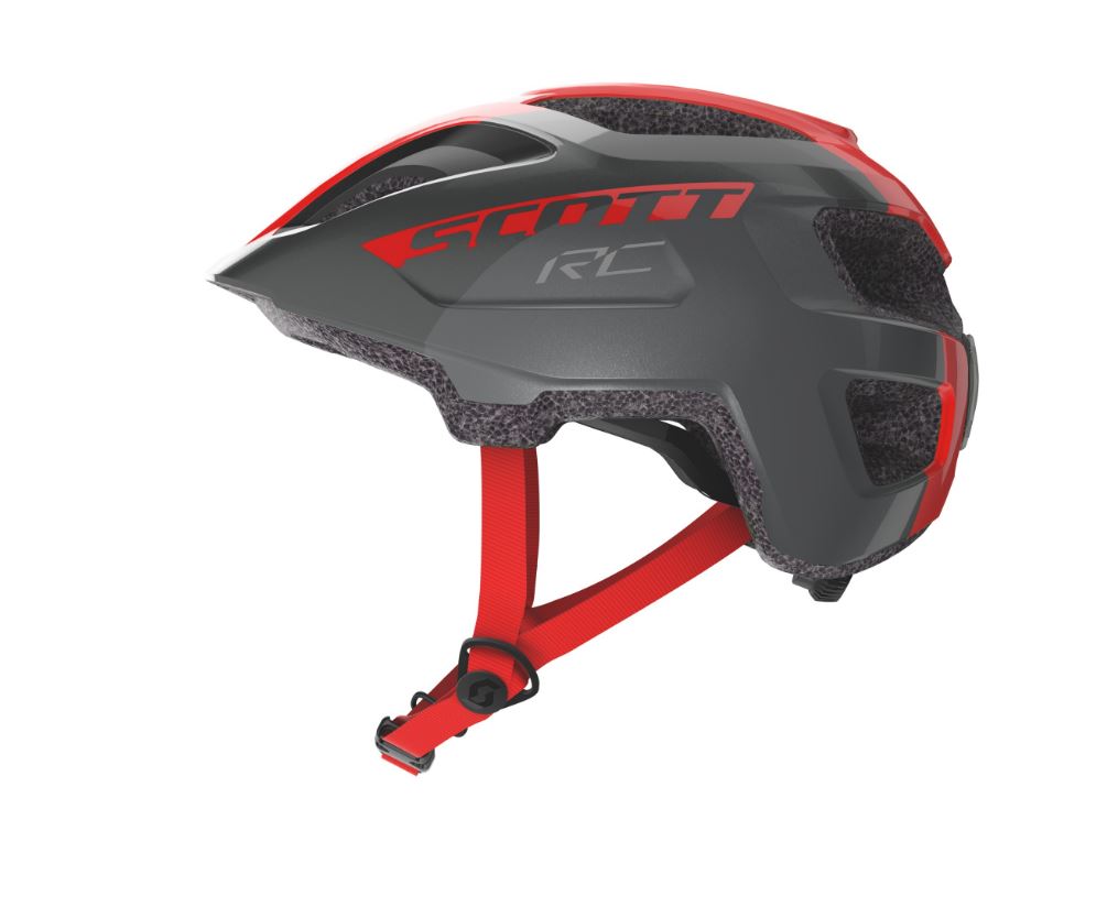 Scott Spunto Junior Helmet 50-56cm Grey/red 