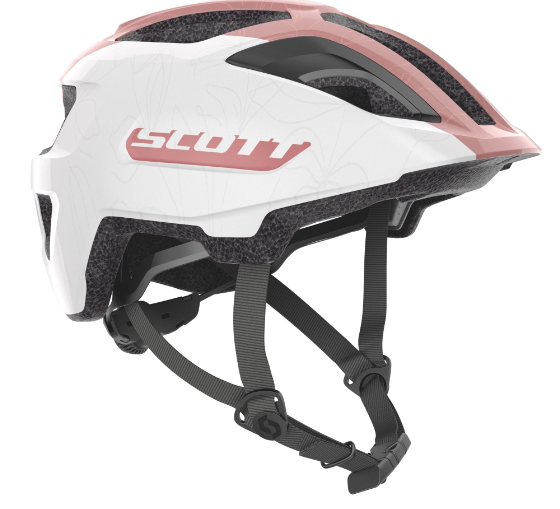 Scott Spunto Junior Helmet 50-56cm Pearl White/light Pink 