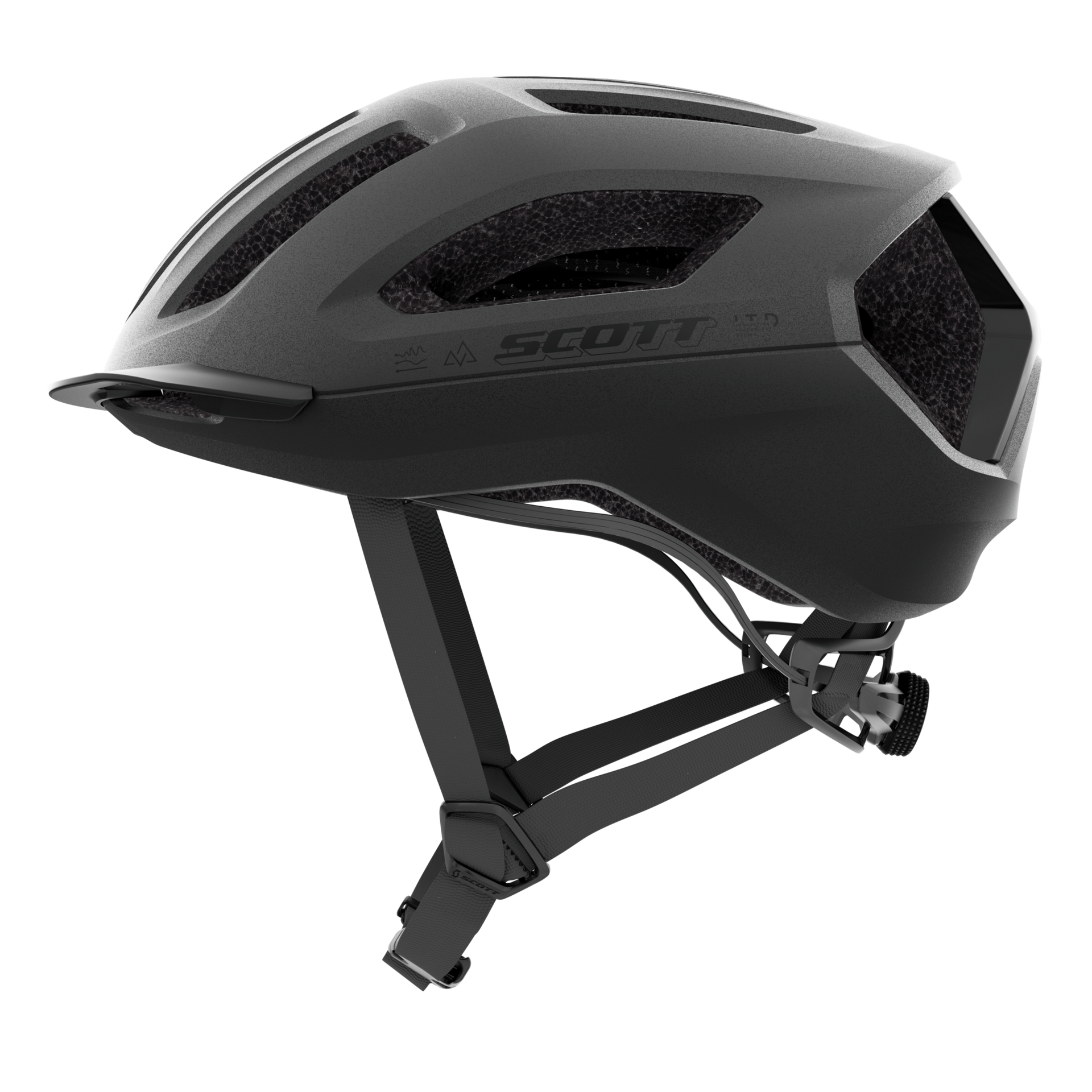 Scott Sierra Mips Helmet [sz:lg Col:granite Black]