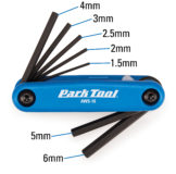 Park Tool Folding Hex Wrench Set-1.5-6mm Aws-10