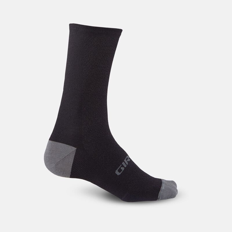 Giro Hrc + Merino Socks Black/shadow [sz:sm]