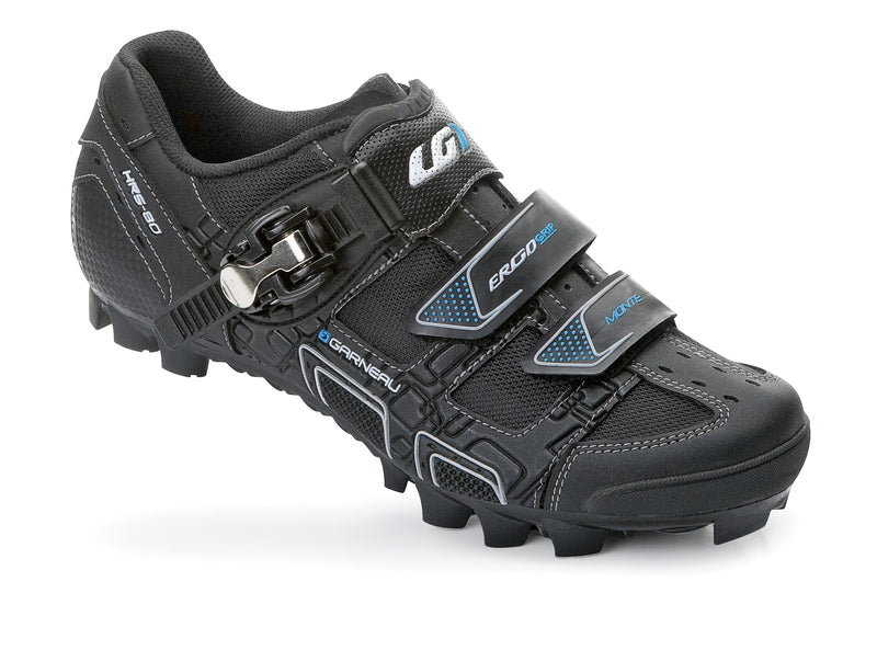 Lg Monte Mtb Shoes Womens 3 Strap With Ratchet Black