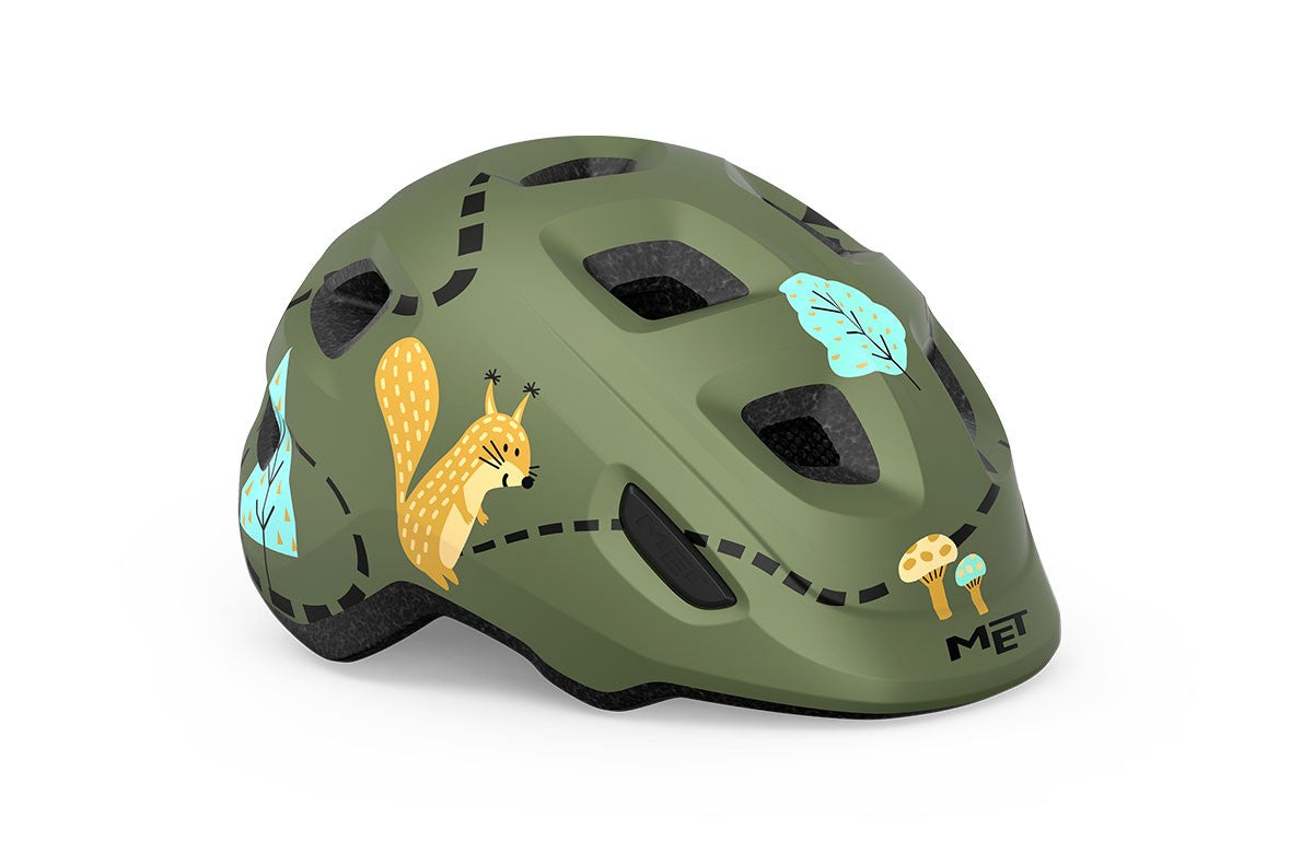 Met Hooray Kids Helmet [sz:sm Col:green Forest]