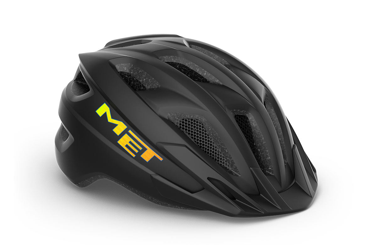 Met Crackerjack Kids Helmet Black 52-57cm [sz:yth Md Col:black]