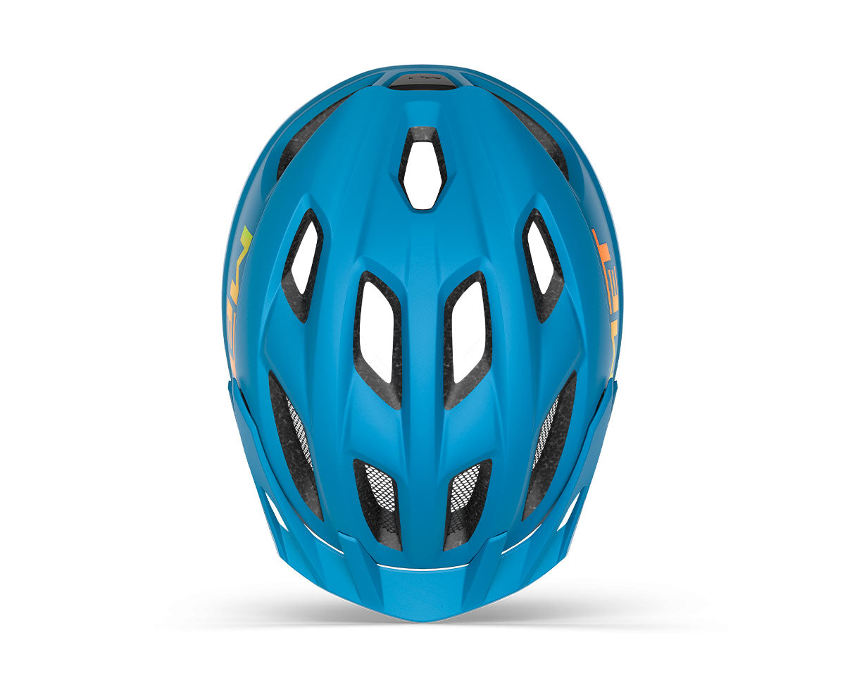 Met Crackerjack Kids Helmet [sz:yth Md Col:cyan]