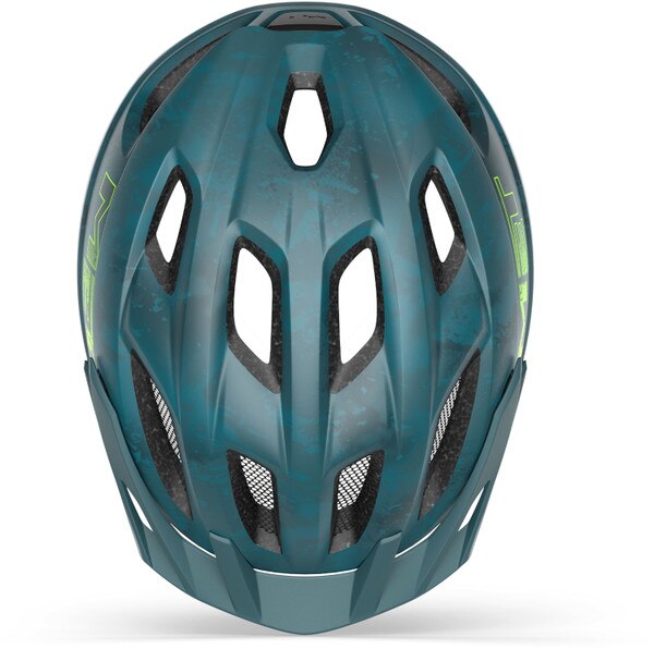 Met Crackerjack Kids Helmet [sz:yth Md Col:petrol]
