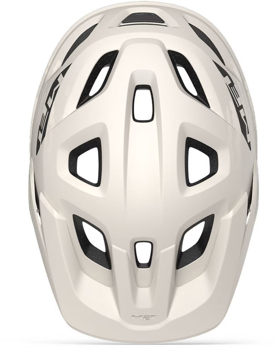 Met Echo Helmet [sz:md/lg Col:off White Bronze Matte]