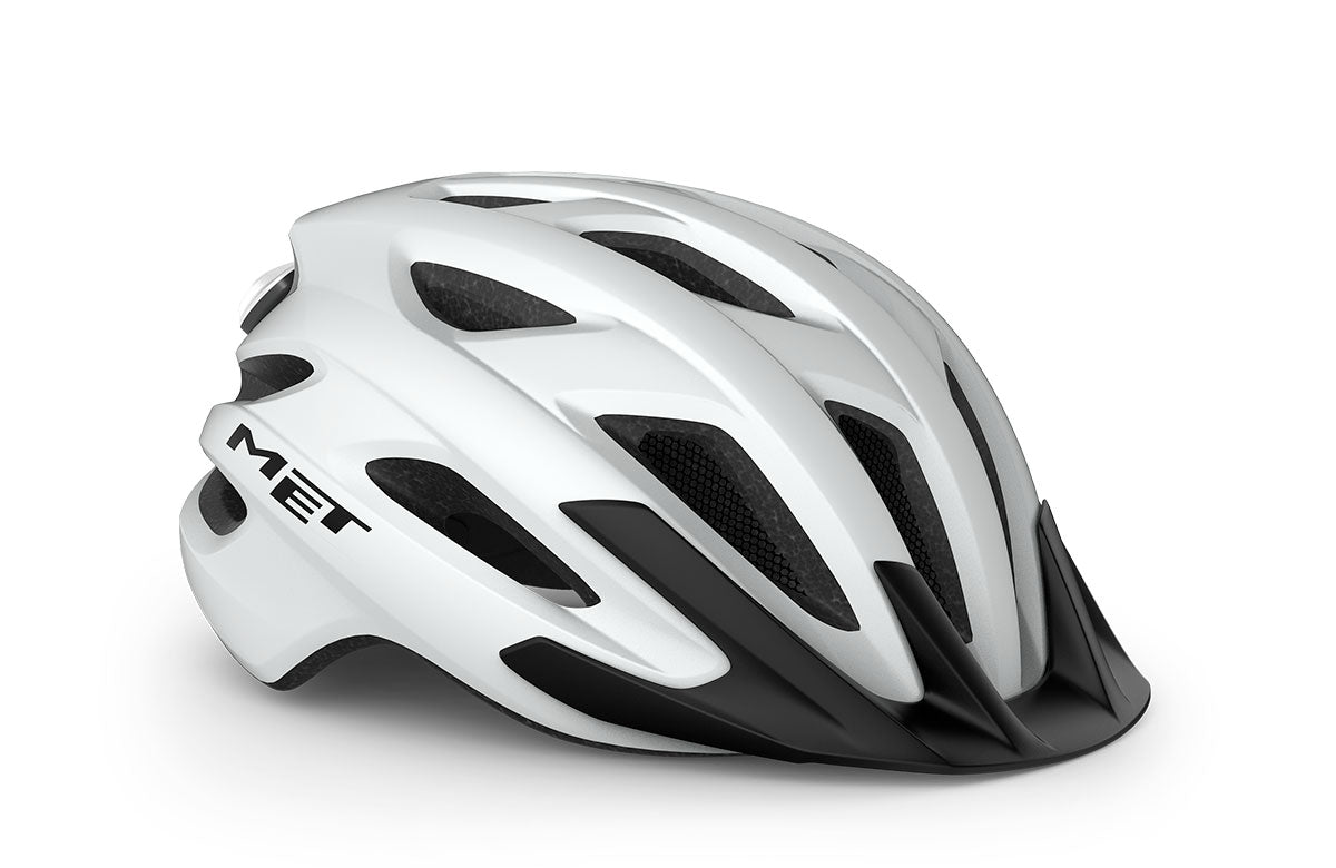 Met Crossover Helmet [sz:md Col:gloss White]