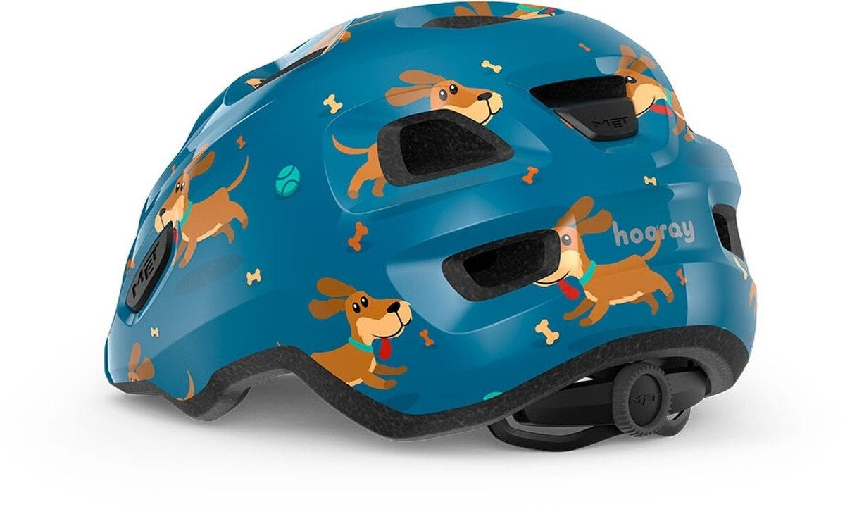 Met Hooray Kids Helmet [sz:xs Col:blue Dogs]