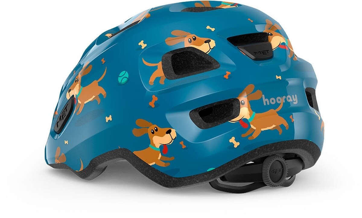 Met Hooray Kids Helmet [sz:sm Col:blue Dogs]