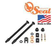 Orange Seal Versa Tubeless Valve Stem Kit Black [sz:80mm]