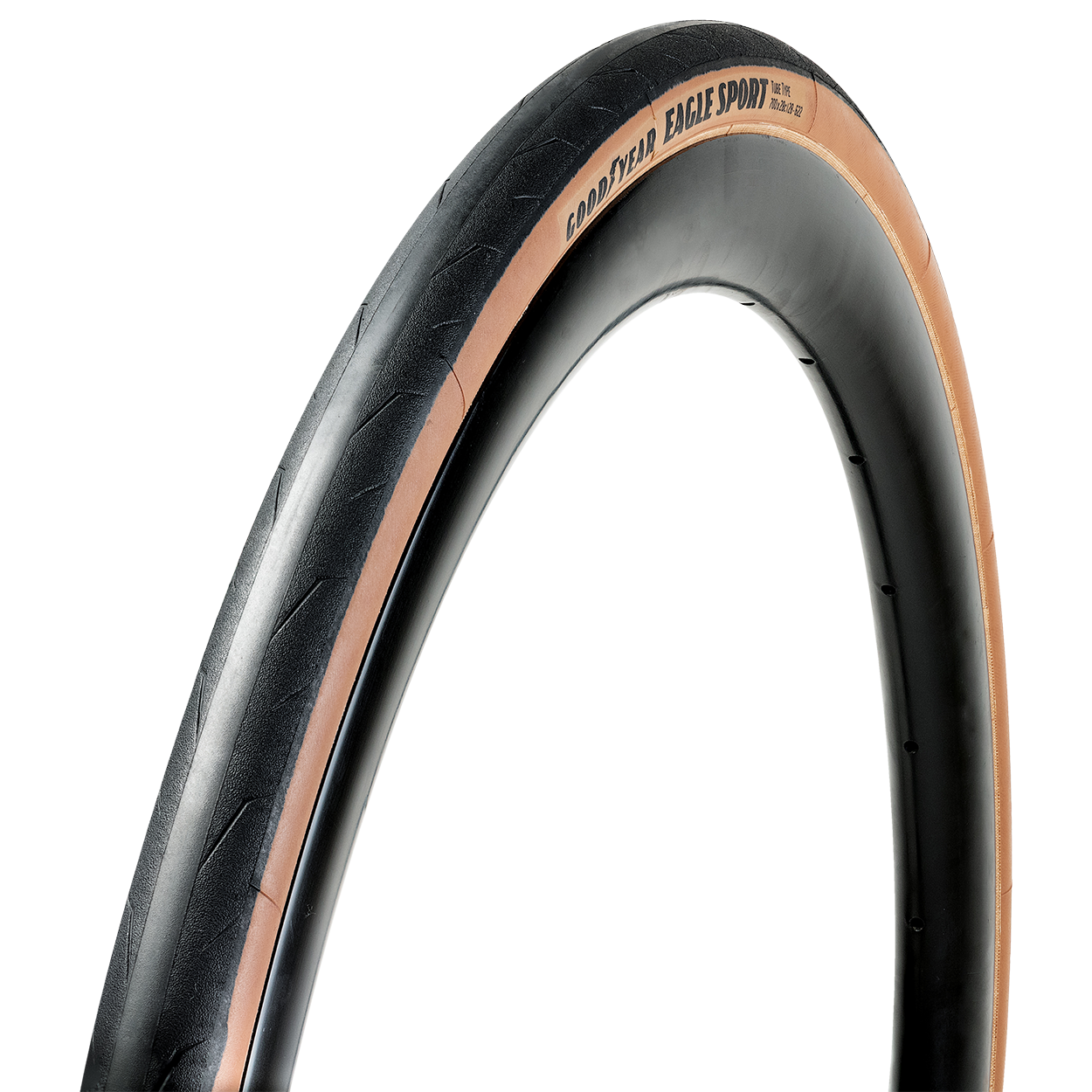 Goodyear Eagle Sport Tanwall Tyre [sz:700 Width:28 Type:folding]