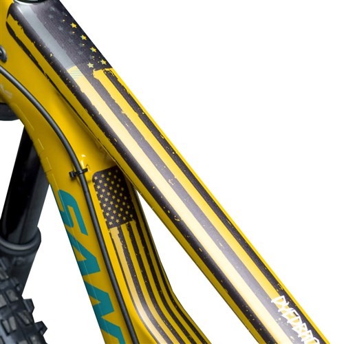 Dyedbro Frame Protection Wrap [col:american Flag Black]
