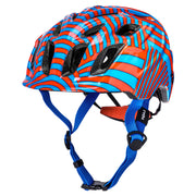 Kali Child Chakra Lighted Helmet [sz:child Xs Col:highwire Tangerine/blue]
