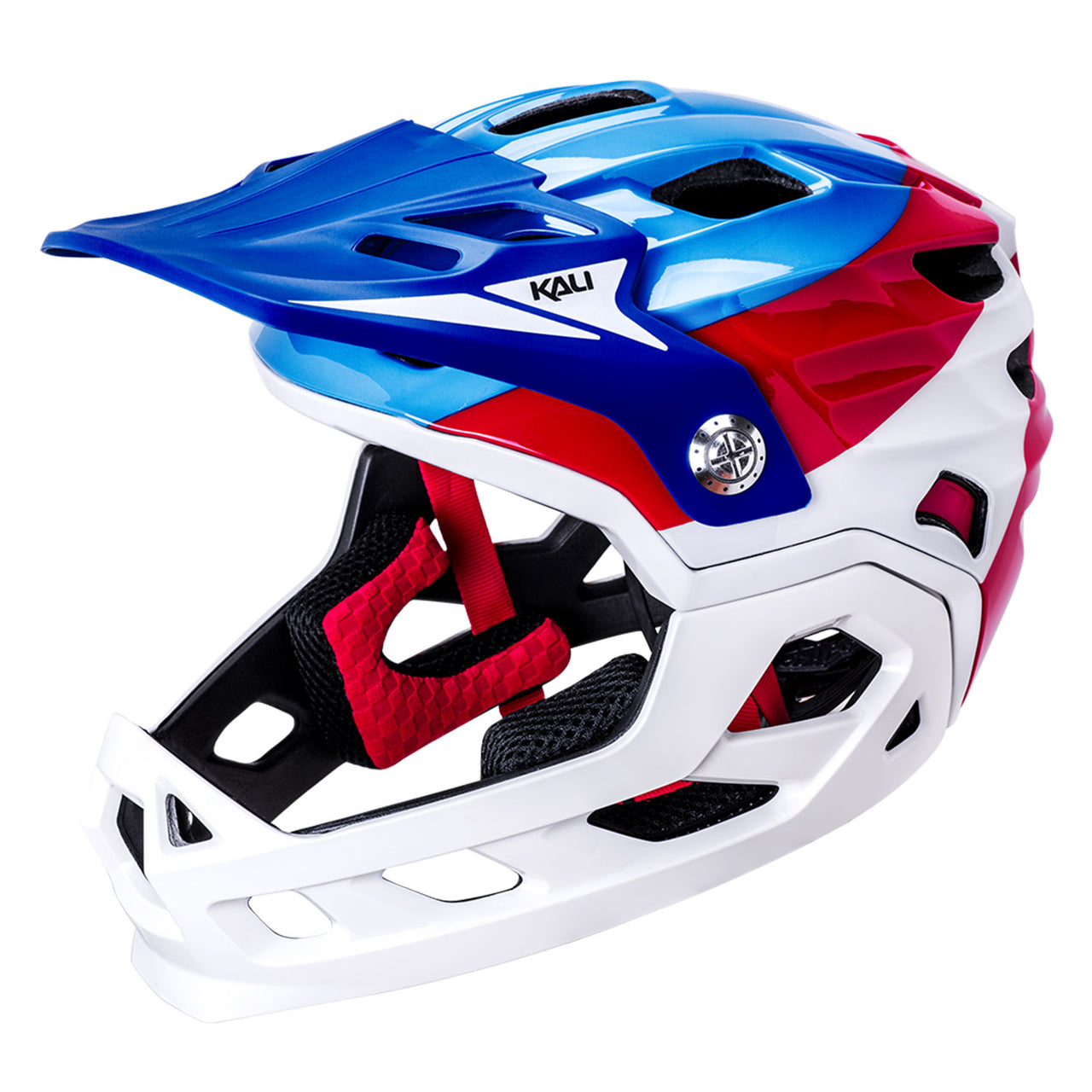 Kali Child Maya Full Face Helmet [sz:child Sm Col:sprint Firecracker]