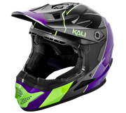 Kali Youth Zoka Fullface Helmet [sz:yth Md Col:stripe Crawler]