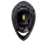 Kali Youth Zoka Fullface Helmet [sz:yth Md Col:stripe Crawler]