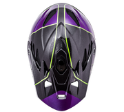 Kali Youth Zoka Fullface Helmet [sz:yth Lg Col:stripe Crawler]