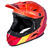 Kali Youth Zoka Fullface Helmet [sz:yth Md Col:stripe Flare]