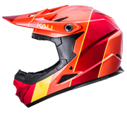 Kali Youth Zoka Fullface Helmet [sz:yth Lg Col:stripe Flare]