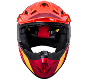Kali Youth Zoka Fullface Helmet [sz:yth Lg Col:stripe Flare]