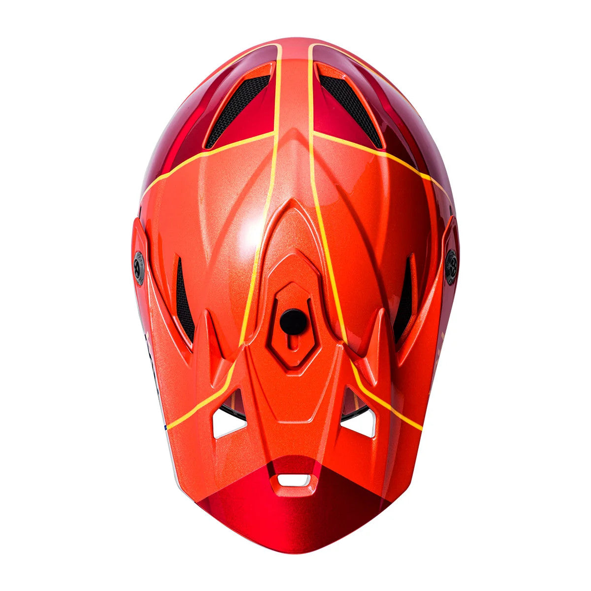 Kali Zoka Full Face Helmet [sz:md Col:stripe Flare]
