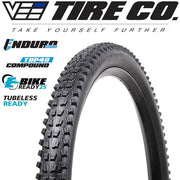 Veetire Flow Snap With Enduro Core Tr E-25 Tyre [sz:27.5 Width:2.60 Type:folding]