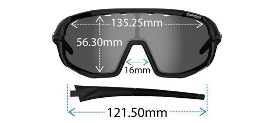 Tifosi Sledge Cycling Glasses Matte White