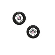 Aztek Architect Scooter Wheels Pair Black 110mm [sz:110mm]