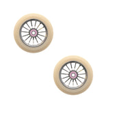 Aztek Architect Scooter Wheels Pair Cream 110mm [sz:110mm]