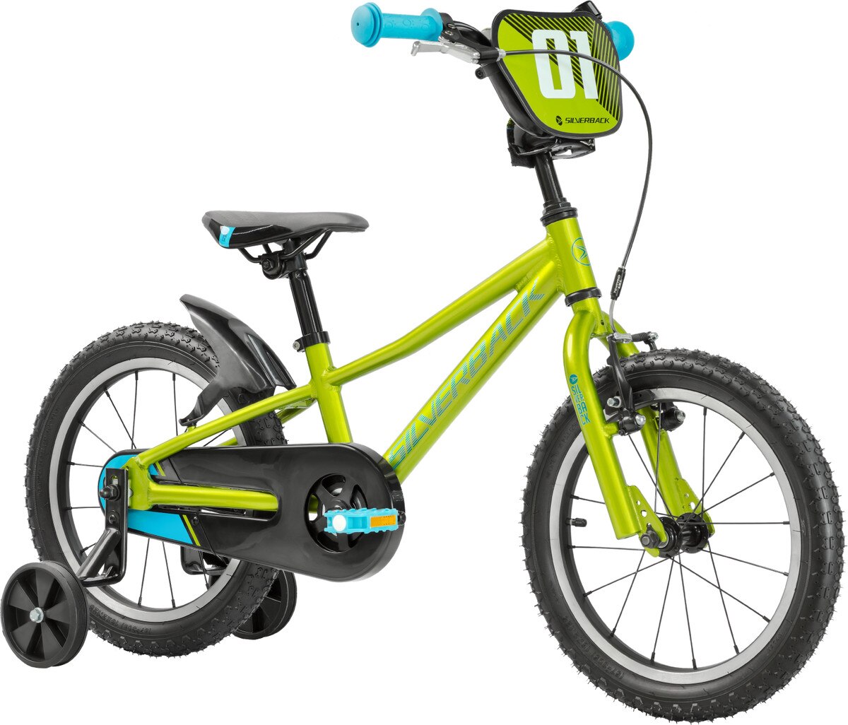 Silverback Skid 16 Boys 2027 [col:lemonade Lime]
