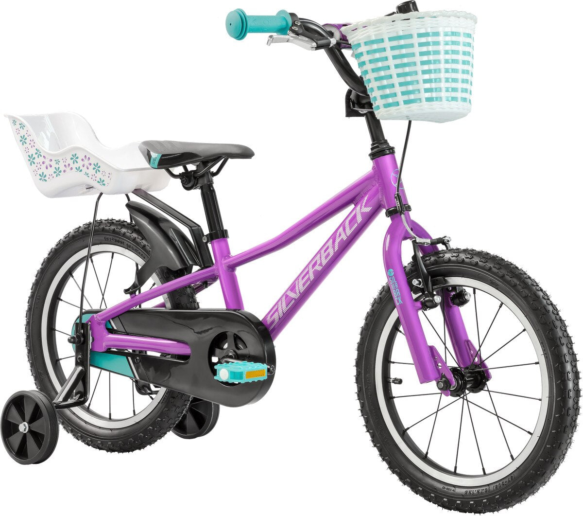 Silverback Skid 16 Girls 2027 [col:grape Purple]