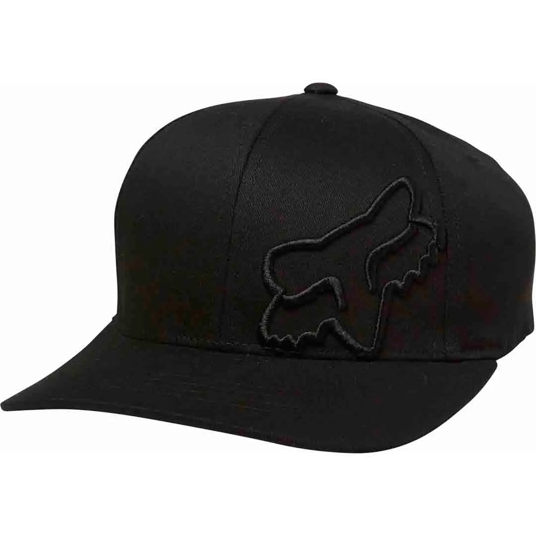 Fox Youth Flex 45 Flexfit Hat Black [sz:youth Type:hat]