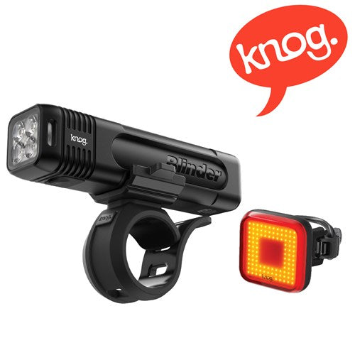 Knog Blinder 900 & Plus Square Light Set