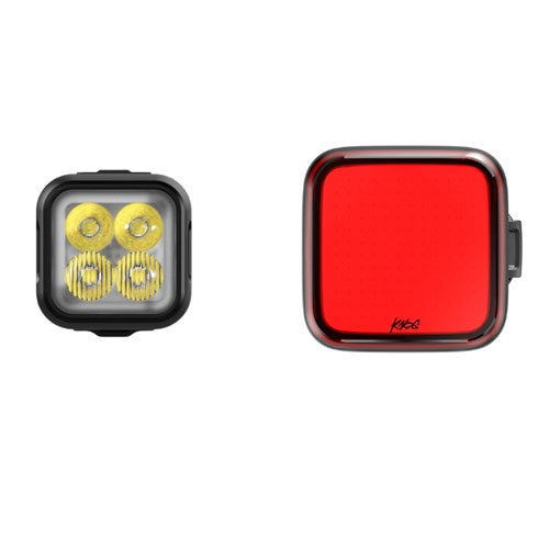 Knog Blinder 700 & Square 100 Light Set [sz:700/100 Lumen]