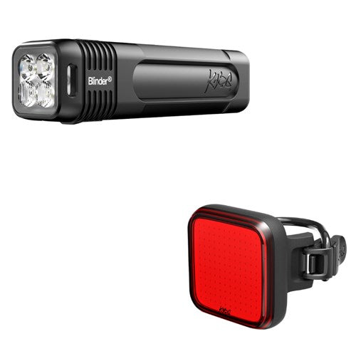 Knog Blinder 700 & Square 100 Light Set [sz:700/100 Lumen]