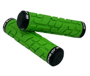 Jetblack Rivet Lockon Grips [col:green/black]