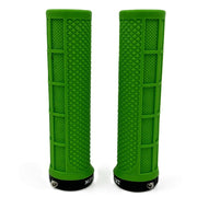 Jetblack Staple Lock On Grips [col:green/black]