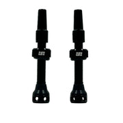 Jetblack Tubeless Valves Pair [sz:44mm Col:black]