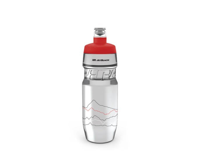 Jetblack Icon Bottle [sz:710ml Col:clear/red]