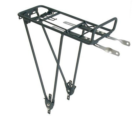 Azur Carrier Rack Alloy Black Rear With Spring Top