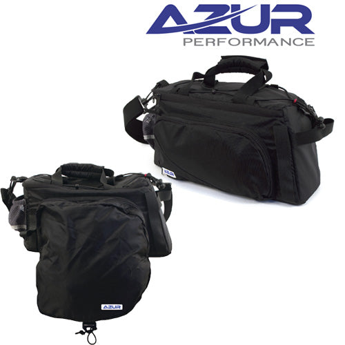 Azur Expandable Racktop Bag Black