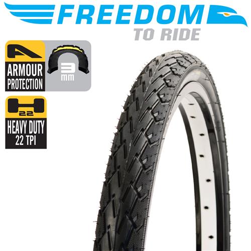 Freedom Scorcher 700 X 45c Wire Bead Tyre